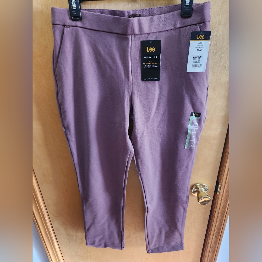 LEE Mauve ankle pants